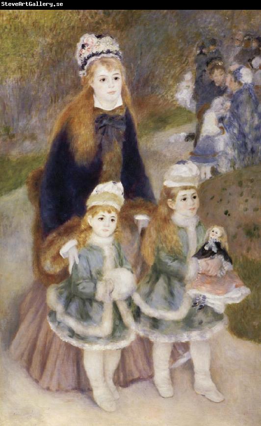 Pierre-Auguste Renoir Mother and children